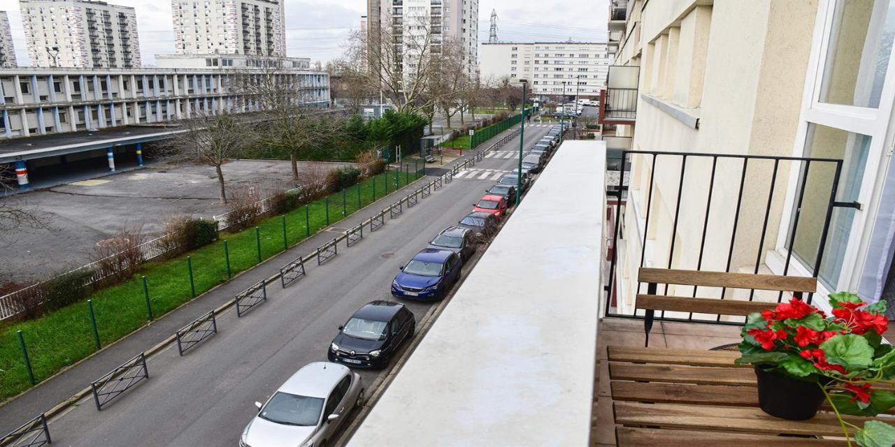 Apartment Villeneuve Stade De France Free Parking Wifi Luaran gambar